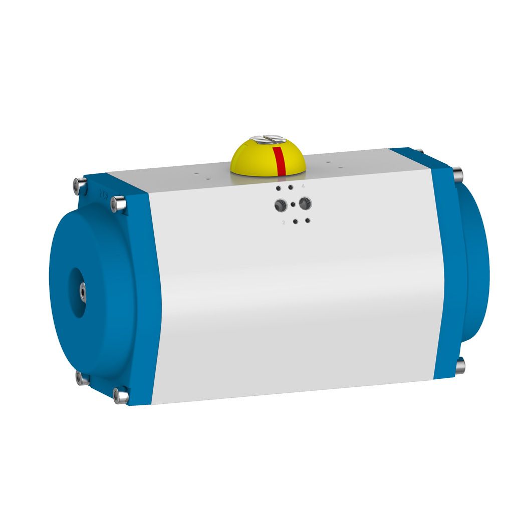 160er GT Schwenkantrieb - Federkraft öffnend, Bohrbild F10/F12, einseitige Endlageneinstellung, Ritzel NP27, CCW-C