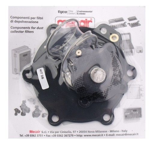 Mecair Ersatzmembran 2 1/2, Viton, DB16V + DB120V + M470200 + M470600 Feder