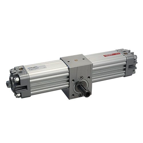 Univer - Serie R Drehantriebe - &Oslash; 32 ÷ 125 mm, Hohlwelle mit Drehwinkeleinstellung ± 5°, &Oslash;32, 270°