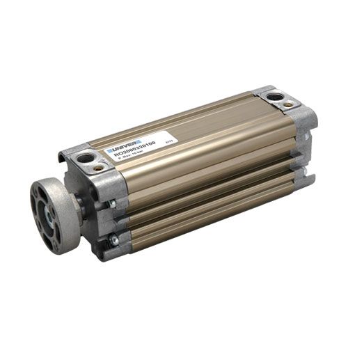 Univer - Serie RO Kompaktzylinder UNITOP achteckiges Rohr - &Oslash; 16 ÷ 63 mm verdrehgesichert, Kolbenstange aus verchromtem Stahl mit Innengewinde und Flansch, D.W. Standardversion, &Oslash;32, 25