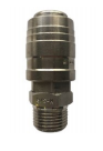 Männlicher Schnellkupplungsverbinder mit BSPT-Gewinde, DN 5,2