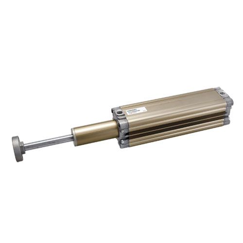 Univer - Serie RT2 - Teleskopzylinder 2-stufig pneumatisch Ø 32 ÷ 63 mm, Kolbenstange aus verchromtem Stahl, doppelwirkend, Bohrungsabstände ISO, Kolbenstange mit Innengewinde, Ø25, 120