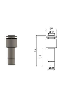 TI-HFRGJ Reduzierstück