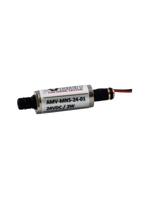 Axial Inline-Mikroventil, Kunststoff mit Messingeinsätzen