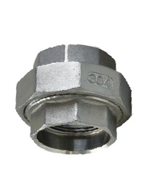 Weiblicher Gewindefitting in 3 Teilen