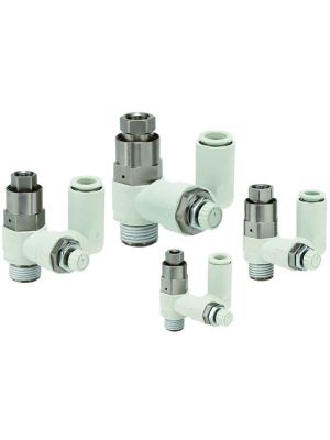 SMC Pneumatik - Entsperrbares Drosselrückschlagventil [ASP]