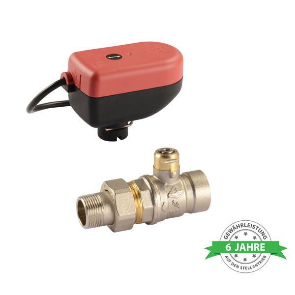 Comparato - Kugelhahn elektrisch - Sintesi, 2-Wege 1/2 M/F, DN15, PN16, 230V