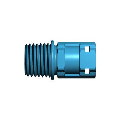 1/4 NPT Coll. 4 mit Verschlussventil für Verschraubung, weiblich