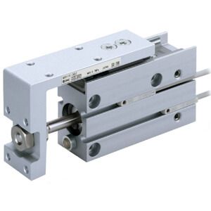 SMC Pneumatik - MXH-Z, Pneumatischer Kompaktschlitten, Linearführung, 20, 5, ohne Signalgeber, (5m), 2 Stk. (oder keine bei Ausführung ohne Signalgeber), [Zwischenhub (Ausführung mit Distanzstück)]