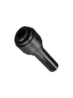 Gerader Steckanschluss, Push-In, POM, schwarz