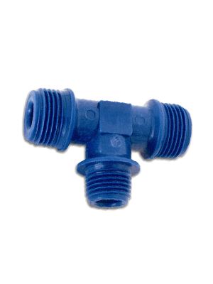 T-Stück reduziert mit BSPT-Außengewinde