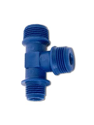 T-Stück seitlich reduziert mit BSPT-Außengewinde